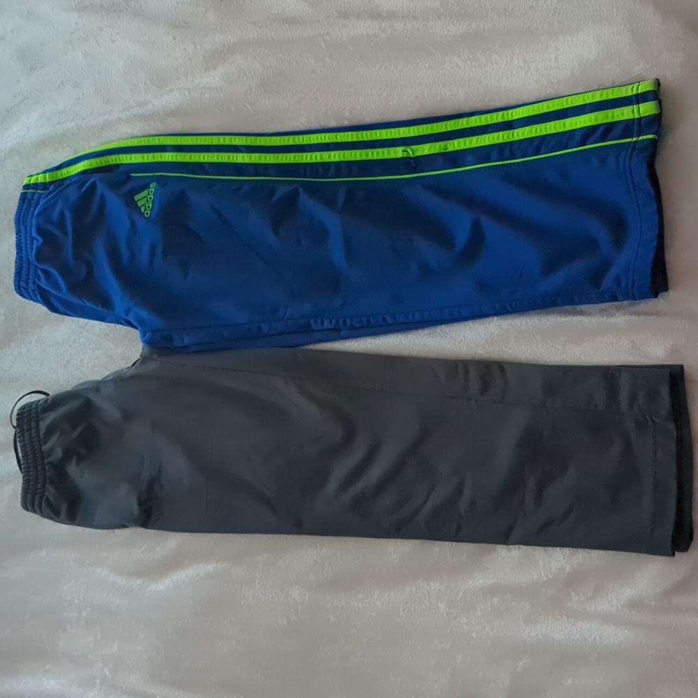 Adidas 2 Pairs Play/Practice Pants size M 10/12